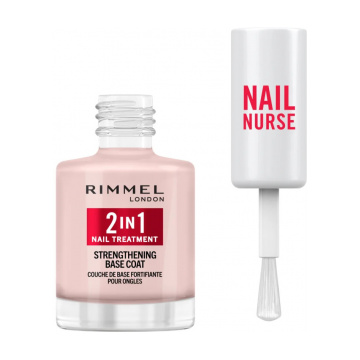 Rimmel London Nail Nurse 2in1 Strenghtening Base Coat