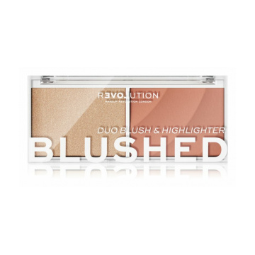 Revolution Relove Colour Play Blushed Duo Blush & Highlighter