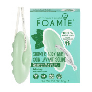 Foamie Shower Body Bar Mint To Be Fresh - Peppermint & Green Tea