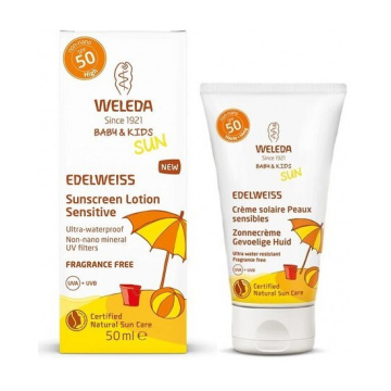 Weleda Baby & Kids Sun Edelweiss Sunscreen Sensitive SPF50