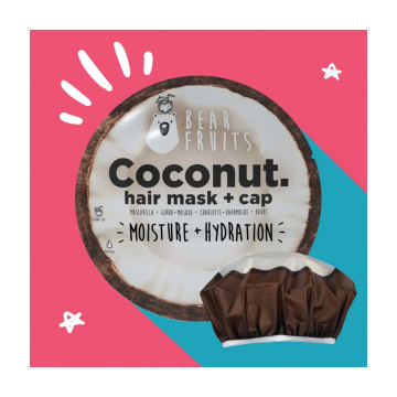 Bear Fruits Coconut Hair Mask + Cap