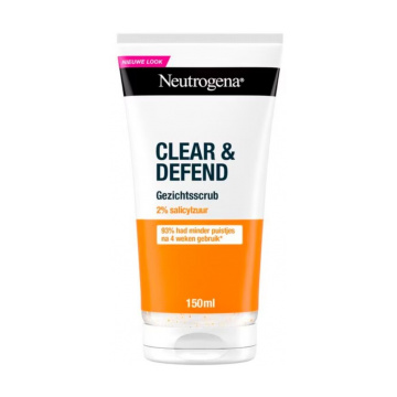 Neutrogena Clear & Defend Face Scrub