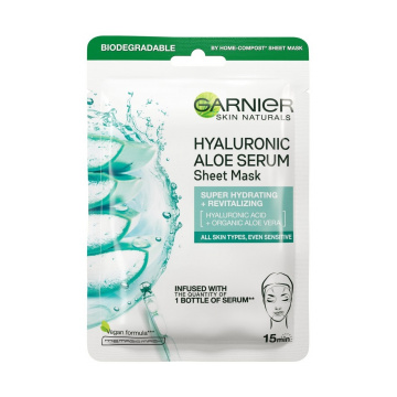 Garnier Skin Naturals Hyaluronic Aloe Serum Tissue Mask