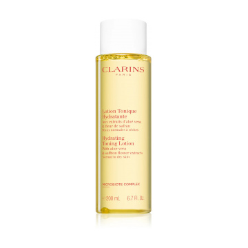 Clarins Hydrating Toning Lotion Aloe Vera & Saffron Flower (Normal to Dry Skin)