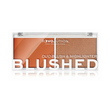 Revolution Relove Colour Play Blushed Duo Blush & Highlighter