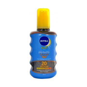 Nivea Sun Protect & Bronze Oil Spray SPF20
