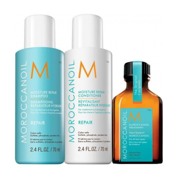 Moroccanoil Repair Moisture Travel Trio