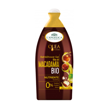L'ANGELICA Olea Natura Bath&Shower Gel (Organic Macadamia Oil)