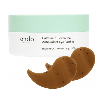 Ondo Beauty 36.5 BAN-JJAK Caffeine and Green Tea Antioxidant Eye Patches
