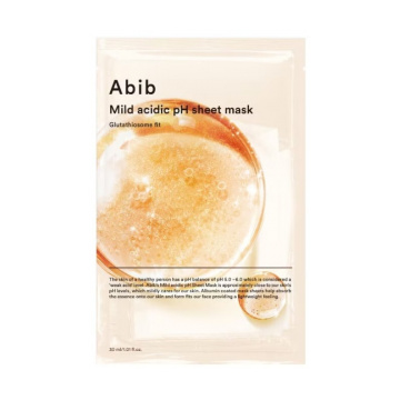 Abib Mild Acidic Ph Sheet Mask Glutathiosome Fit