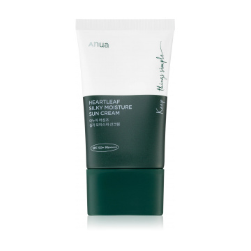 Anua Heartleaf Silky Moisture Sun Cream SPF 50
