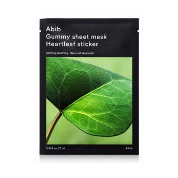 Abib Gummy Sheet Mask Heartleaf Sticker