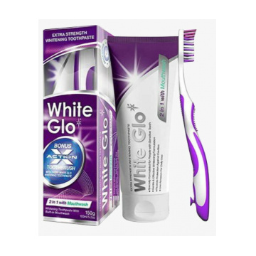 White Glo 2 in 1 with Mouthwash