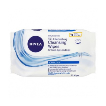 Nivea Refreshing Cleansing Wipes 3in1